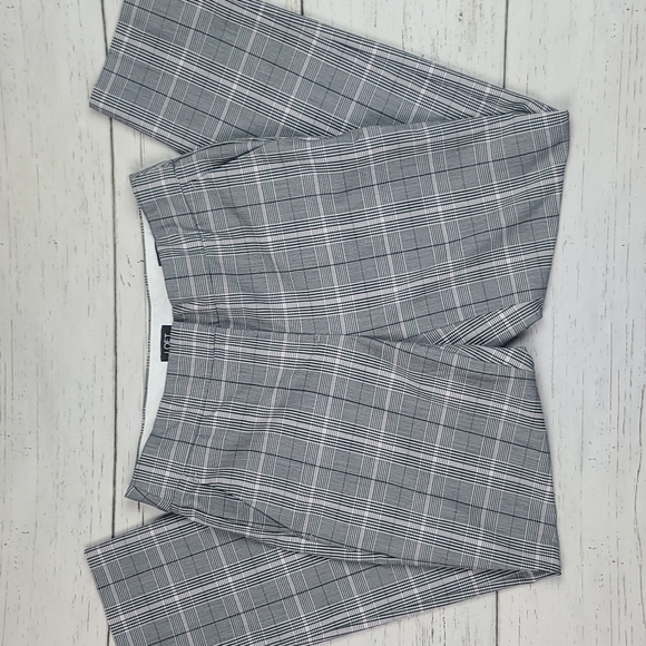 LOFT Pants - LOFT Gray Plaid Marisa Dress Pants Size 2